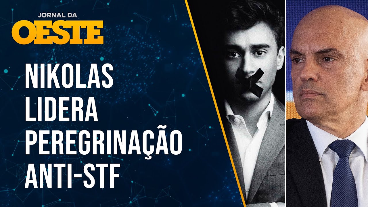 Nikolas Ferreira inicia caminhada de Minas até Brasília em protesto contra STF