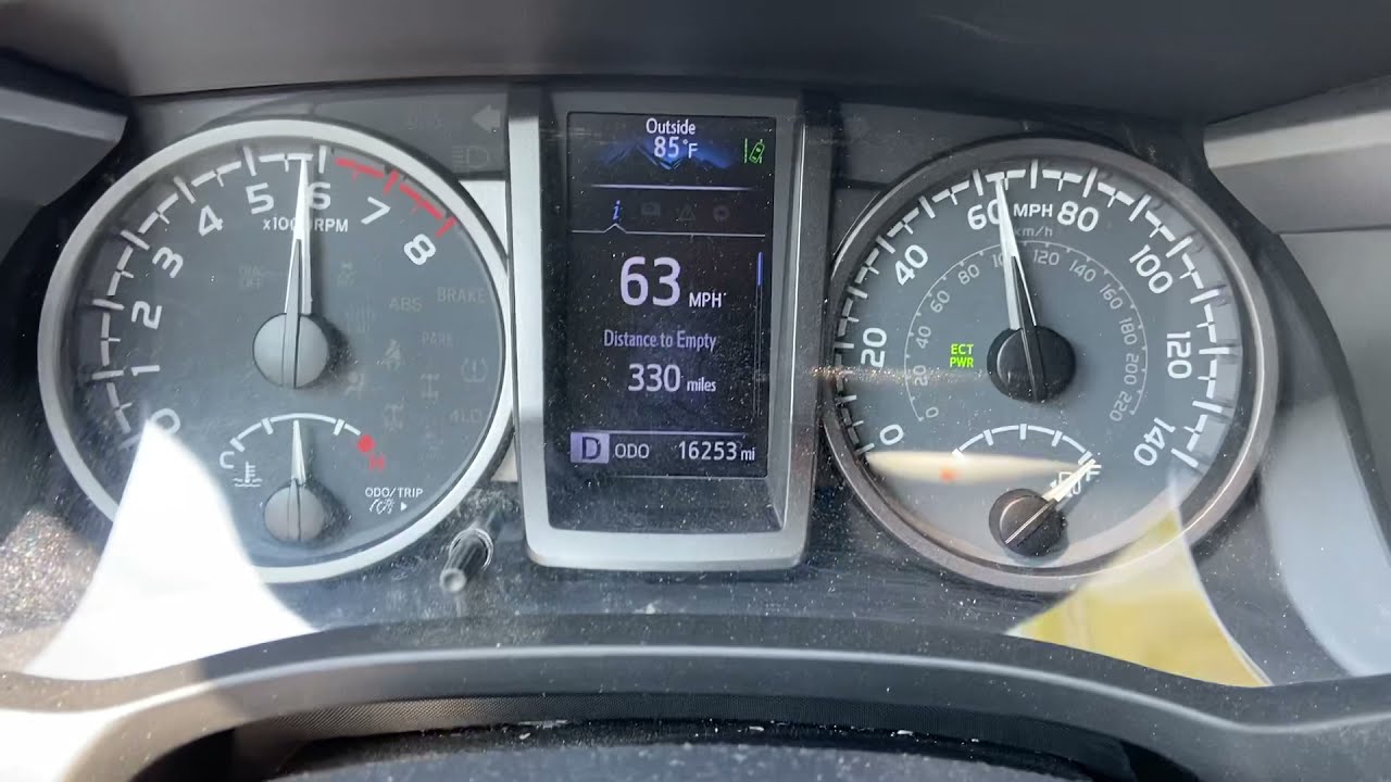 0-60 2020 Toyota Tacoma