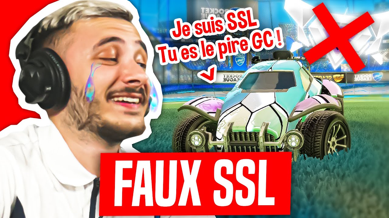 UN FAUX SSL ME TRASH PENDANT QUE JE LE D&Eacute;TRUIT EN 1V1 SUR ROCKET LEAGUE (il est compl&egrave;tement fou..)