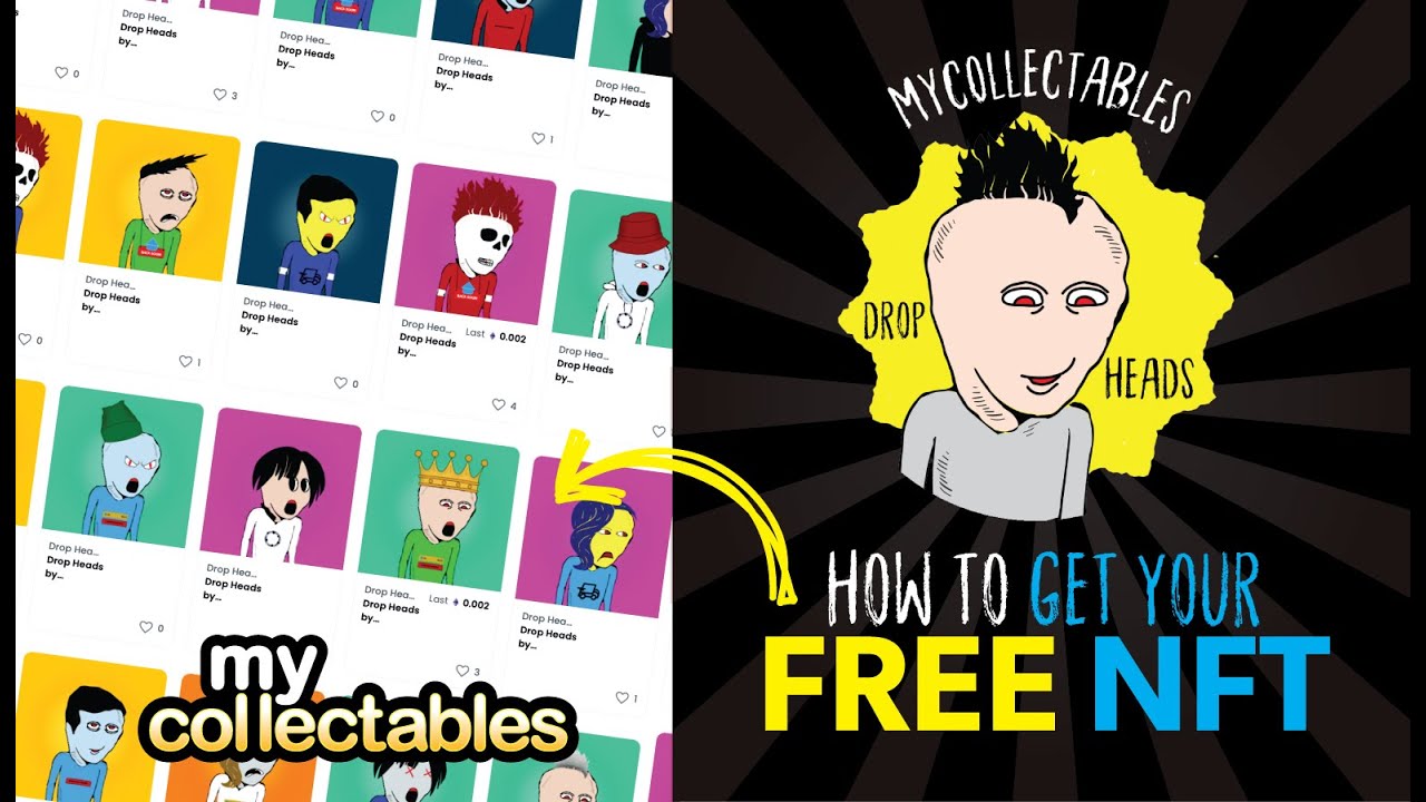FREE Drop Head NFT! How to Claim Yours and Project Info!