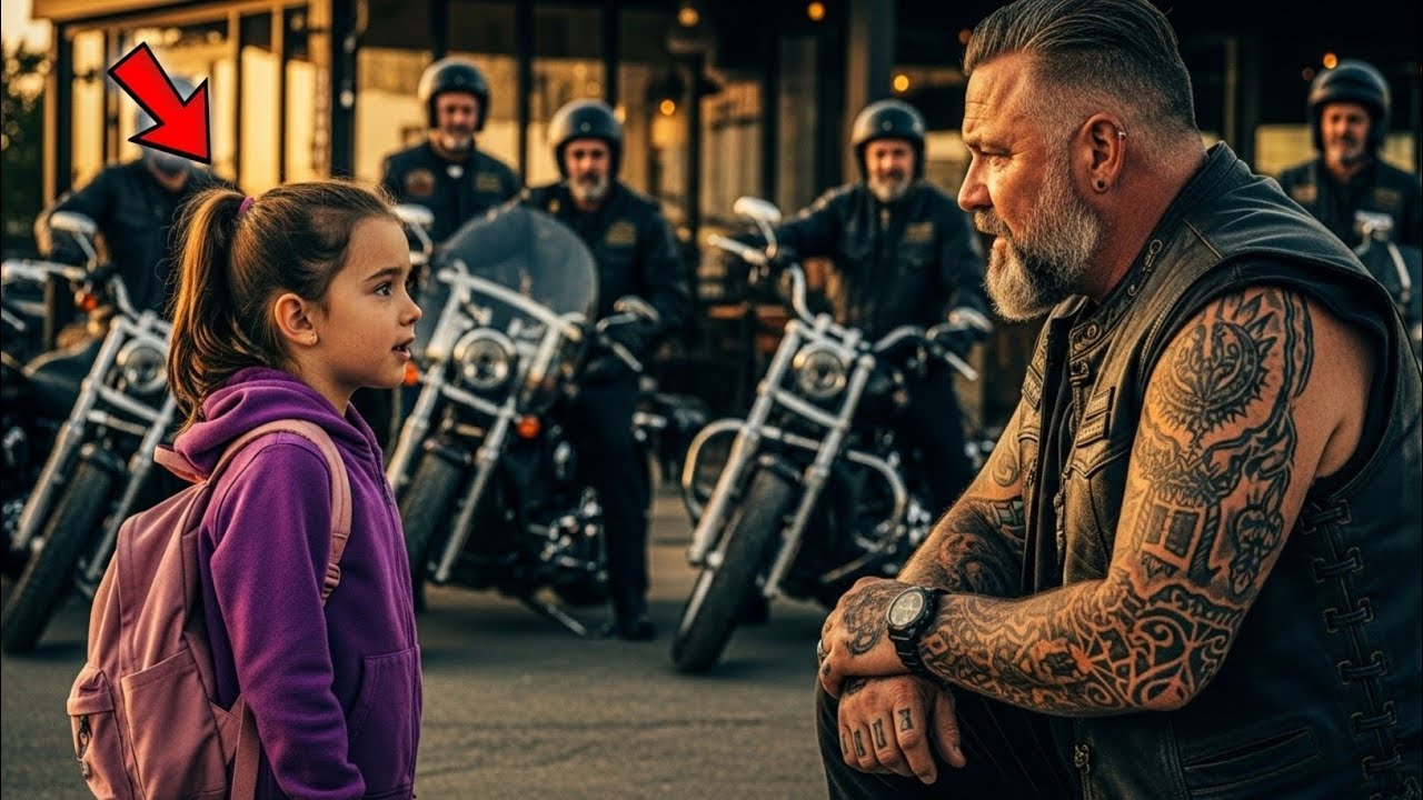 7-Year-Old Girl Asked Bikers to Walk Her to School So She Felt Safe — What They Did Next Shook the..