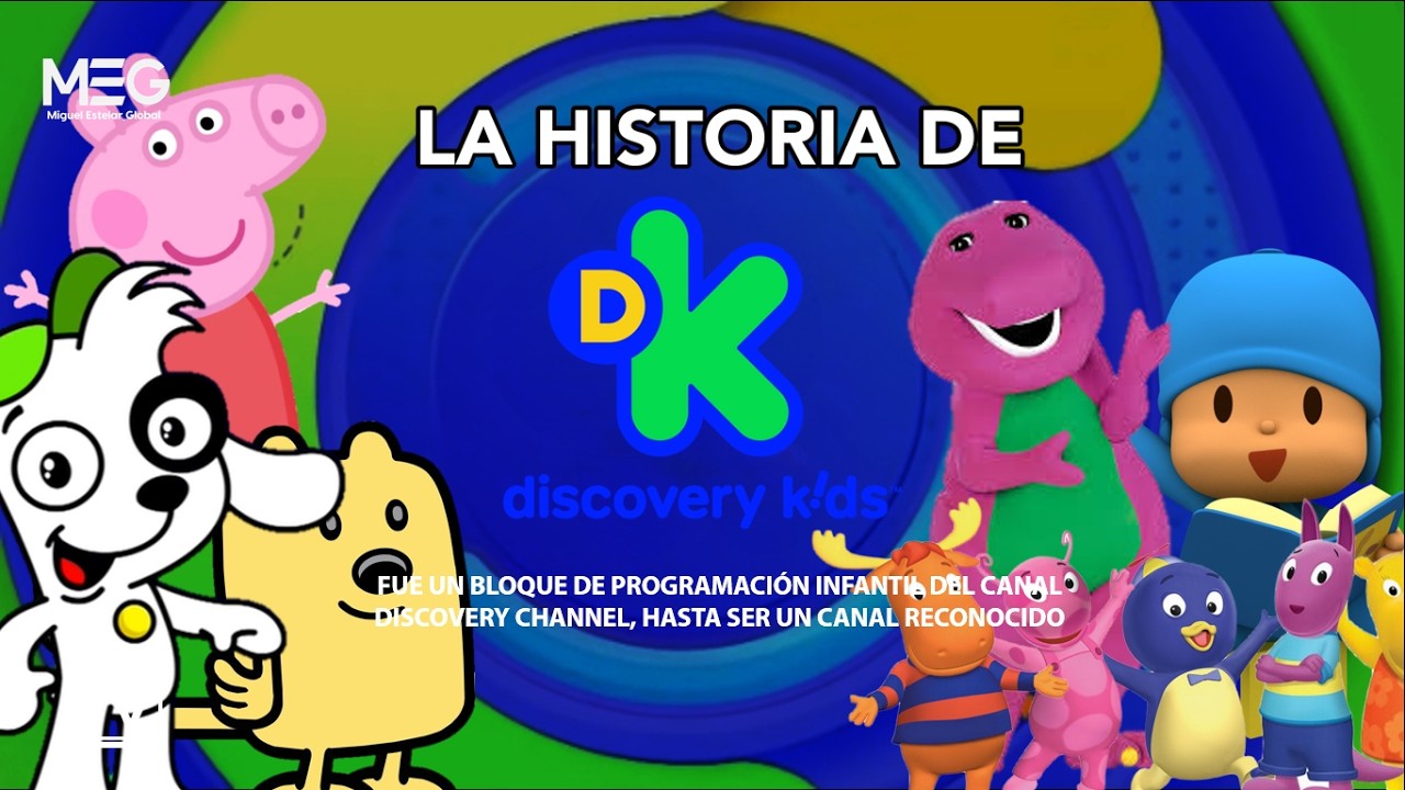 La historia de Discovery Kids - (1996-2025) - Historias de TV - Miguel Estelar Global