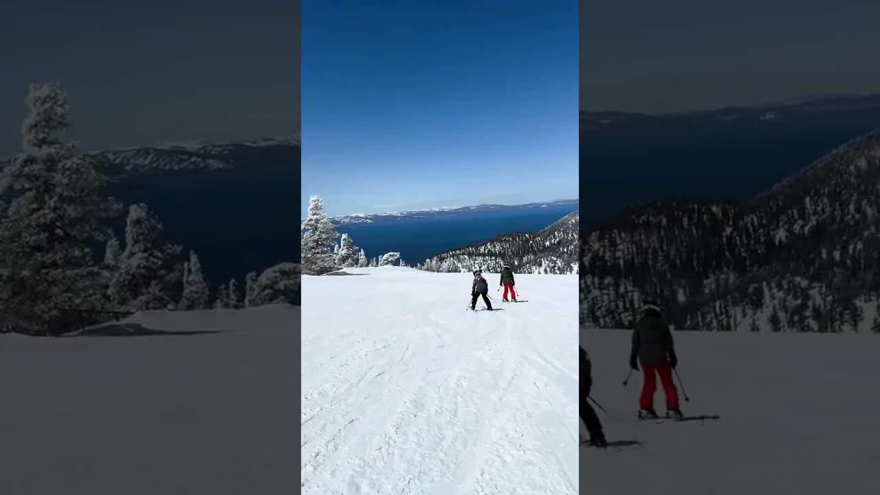 Heavenly Lake Tahoe - Ridge Run to Sky Chute - April 4th, 2025.