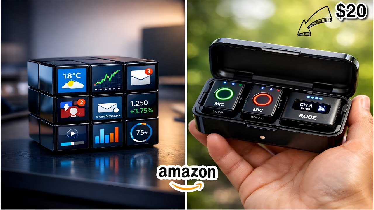 20 new TECH GADGETS on AMAZON 2026. Smart and cool Amazon tech gadgets.
