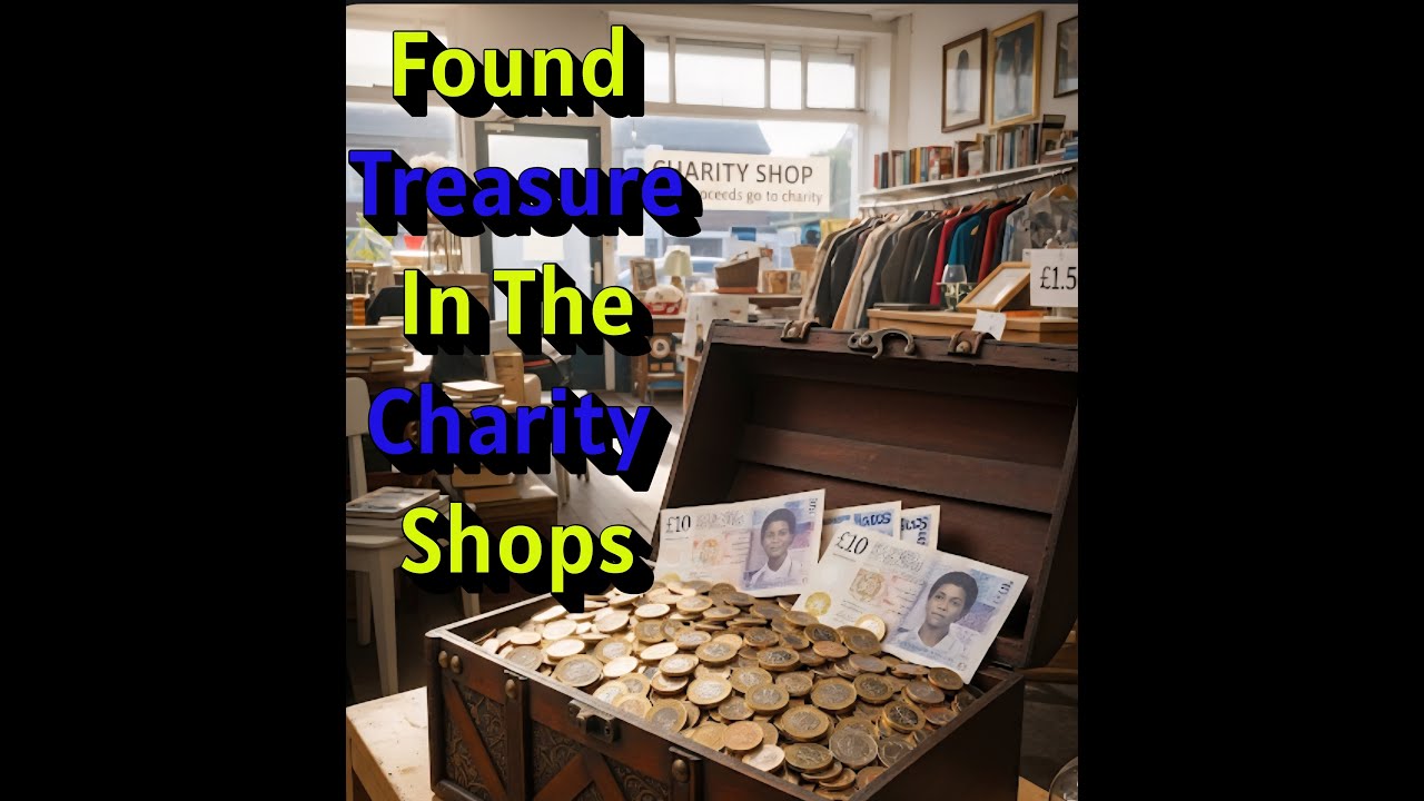 ADDICTED to FINDING TREASURE in the CHARITY SHOPS in RICH TOWNS Greater London