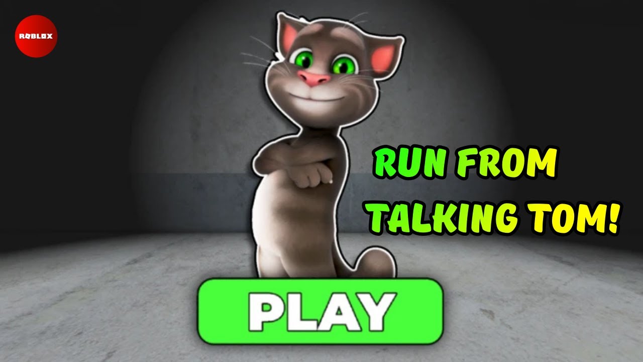 RUN FROM TALKING TOM! (OBBY) FULL GAMEPLAY #roblox