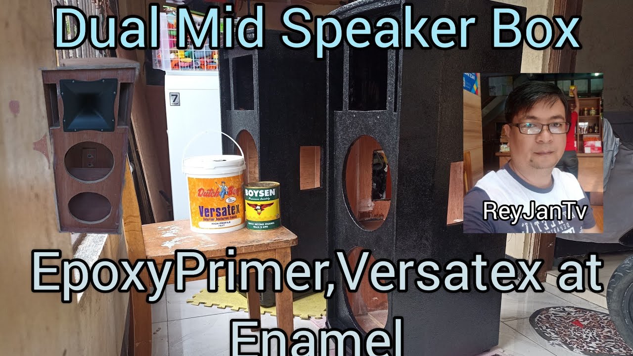 Mas Matibay na pintura para sa speaker box
