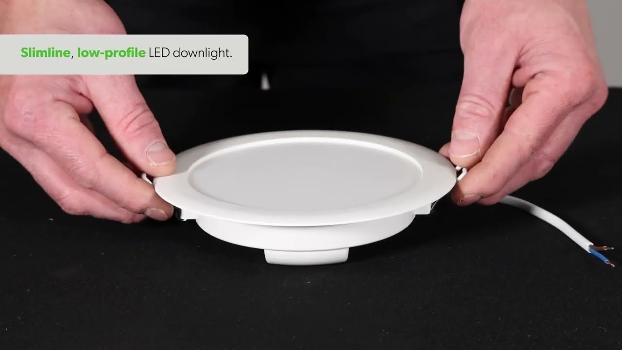 How to install 4lite's LED IP20 Slim Downlight