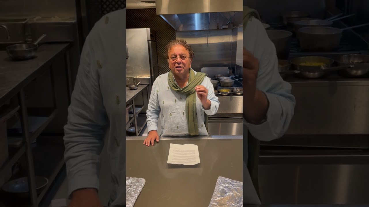 Chef Vikram Vij for the West Park Foundation Culinary Showdown