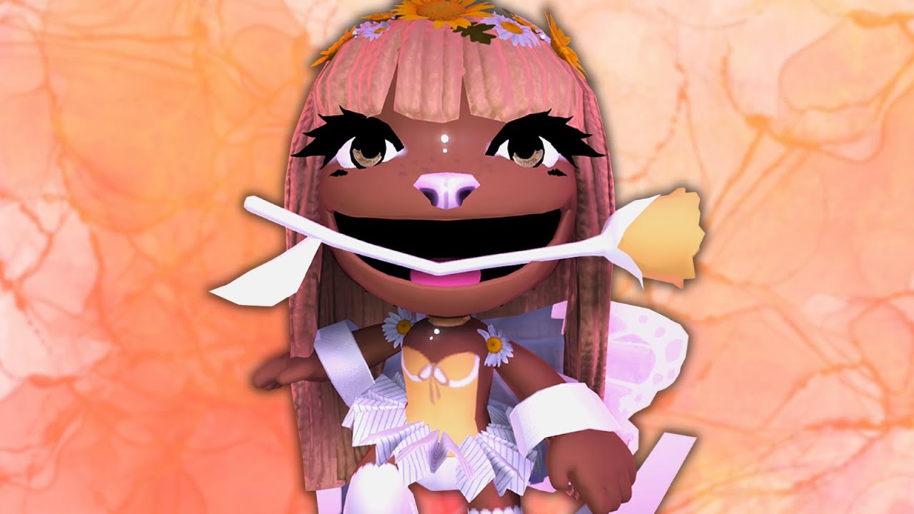 Cute Floral Costume - Creation Process | LittleBigPlanet 3
