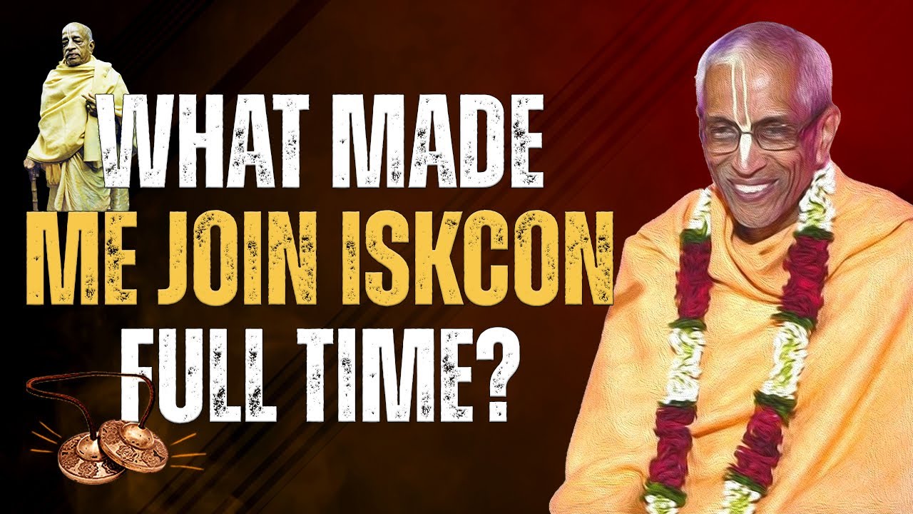 Frankly Speaking with HH Stoka Krishna Maharaj | What made me to join ISKCON full-time? | Part 4