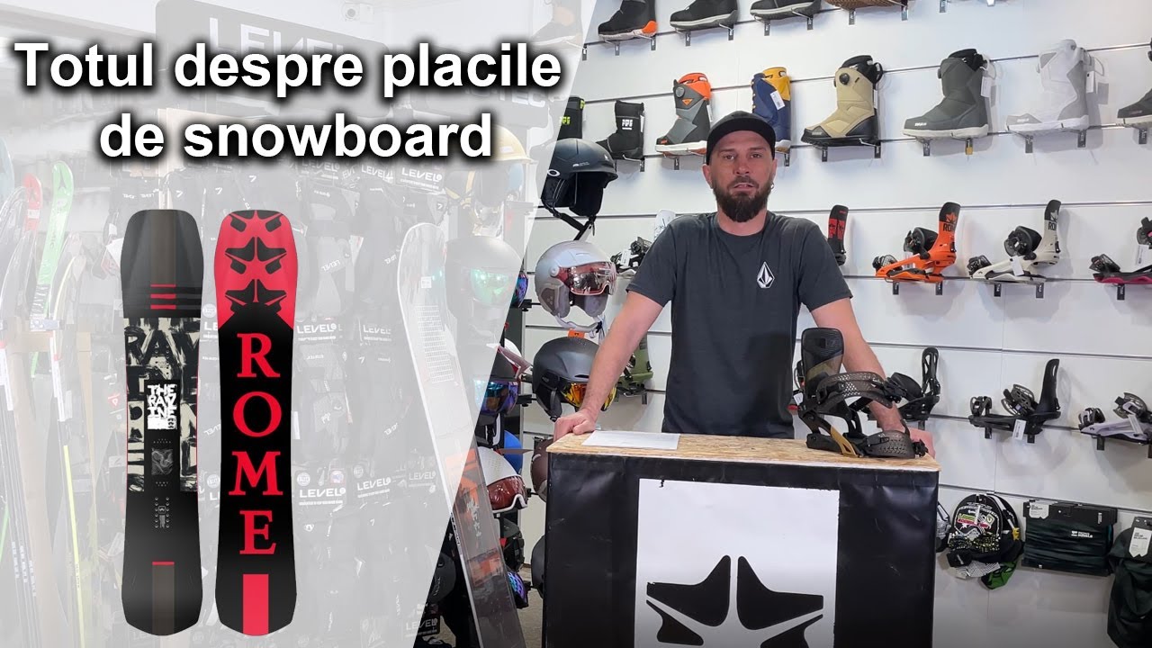 Ora de snowboard - Totul despre placile de snowboard