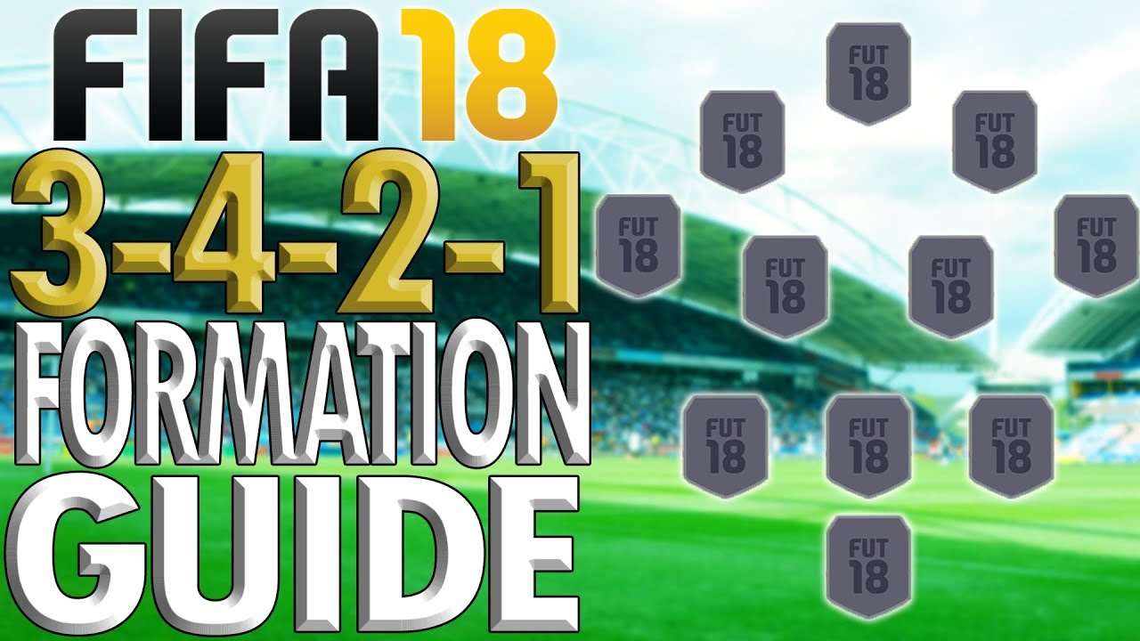 BEAST ATTACKING FORMATION FOR FIFA 18!!: 3-4-2-1 Formation Guide: Best Instructions/How To Play With