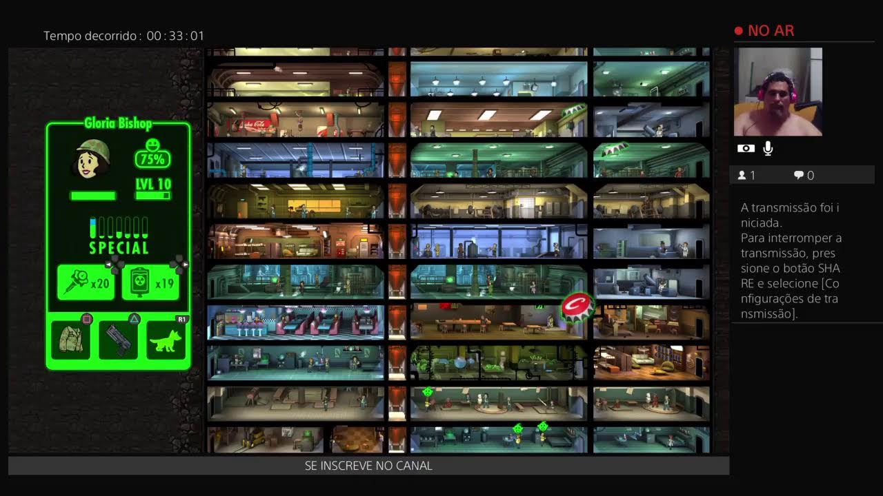 Live Rápida - Fallout shelter - PS4