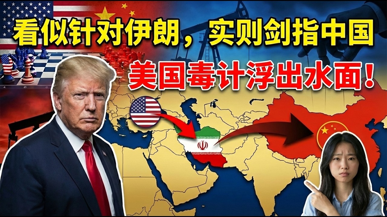 搞乱中东，拖垮中国！揭秘美国“阳谋”，背后竟是针对北京的三步杀招！