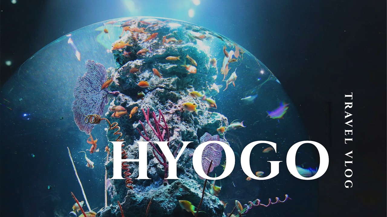 JAPAN TRAVEL VLOG | Stunning Art Aquarium in Kobe: a-toa & Relaxing Onsen Day Trip