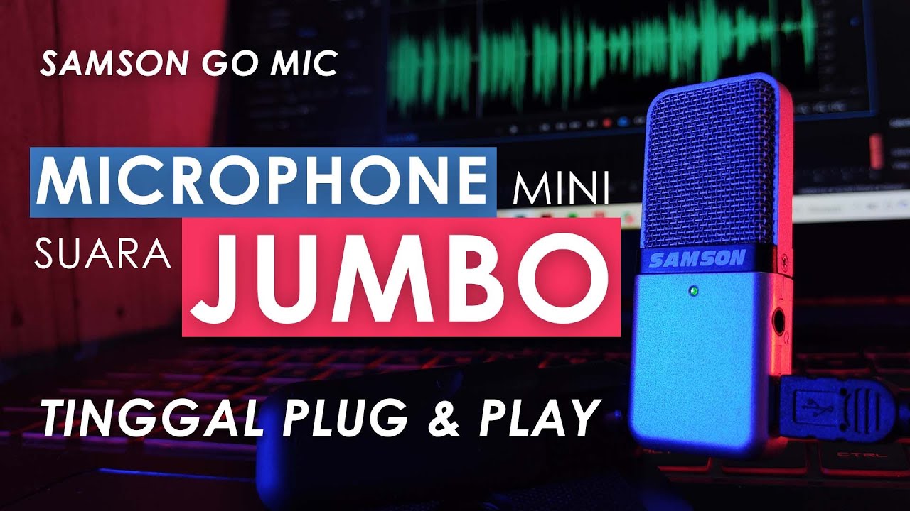 REVIEW MICROPHONE CONDENSER TERKECIL - SAMSON GO MIC || Mr. Review