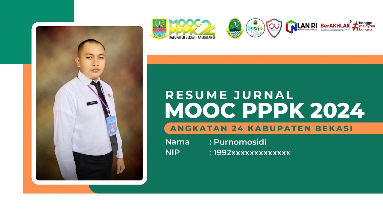 JURNAL MOOC PPPK 2024 - PURNOMOSIDI