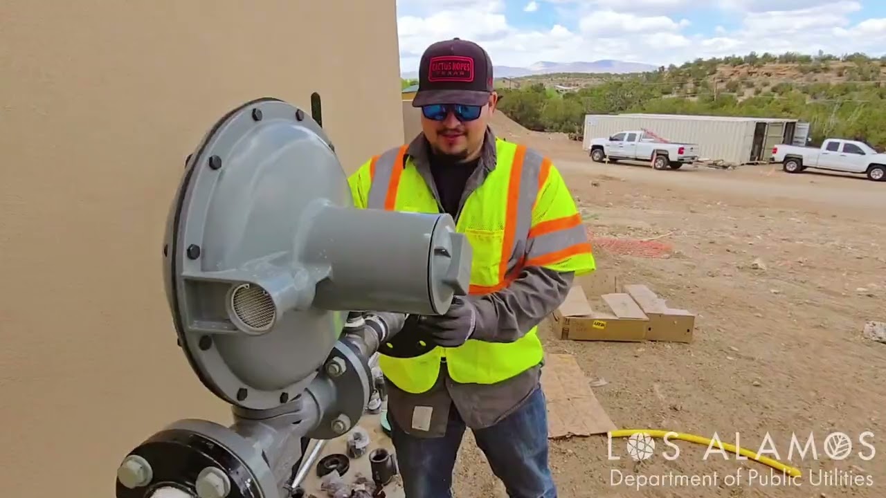 Gas Meter Install at Elementary School
