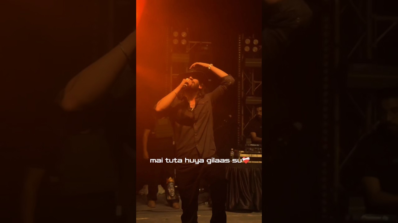 mai tuta huya gilaas su ❤️&zwj;🩹 #vilen #churake #shorts #viral #liveshows #live #livemusic