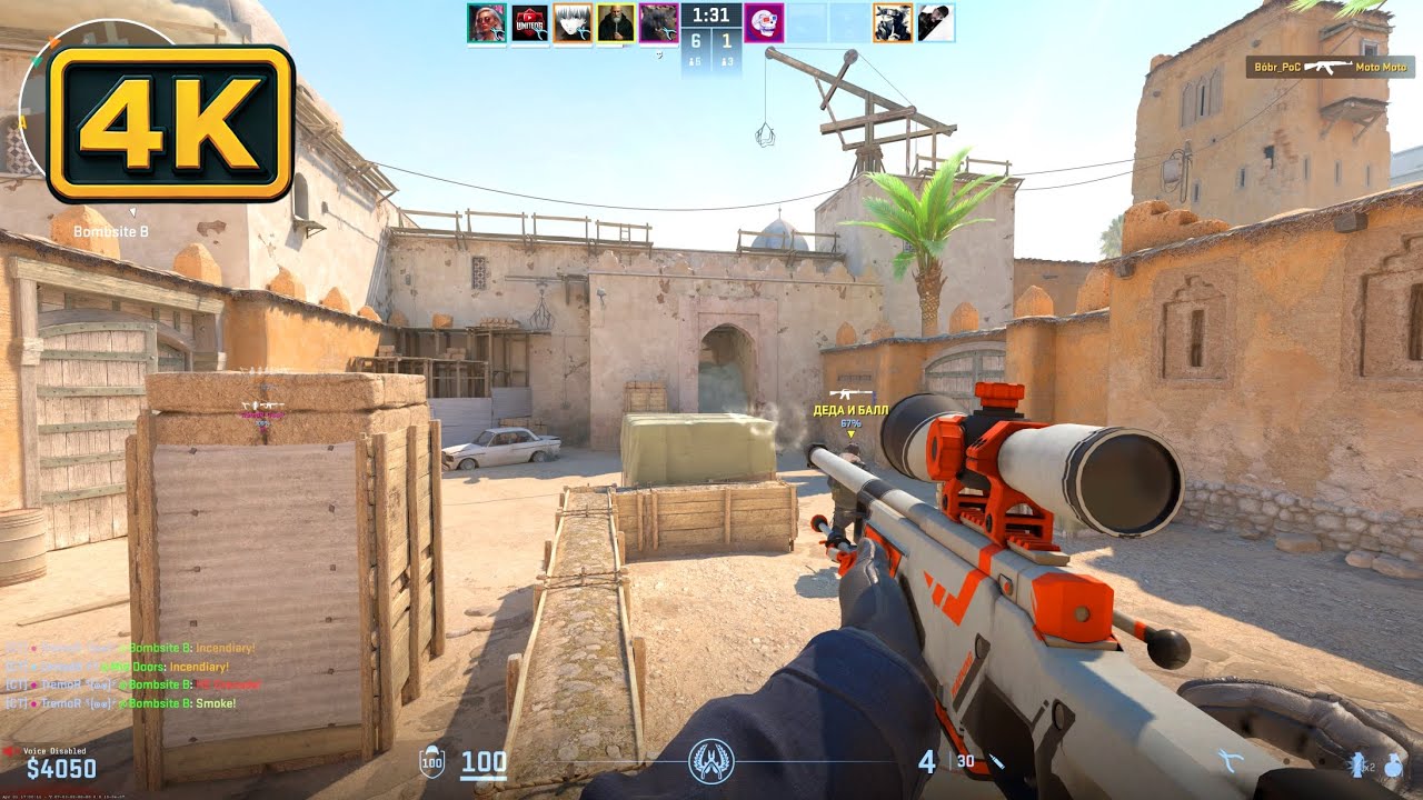 Counter Strike 2 Gameplay 4K (No Commentary)