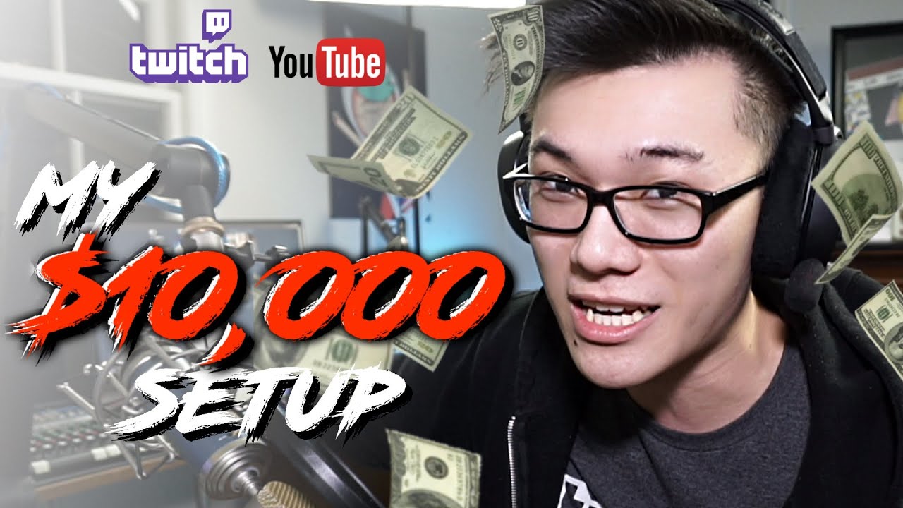 THE ULTIMATE $10,000 GAMING + LIVESTREAMING SETUP