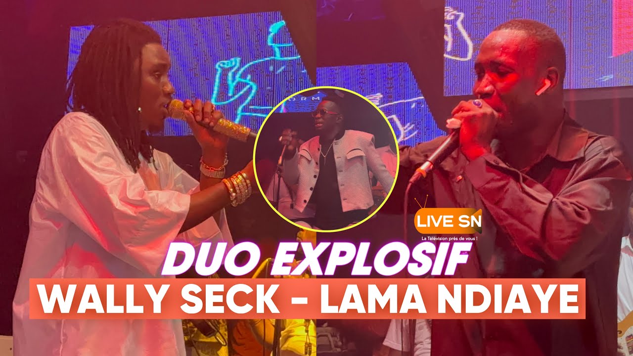 DUO EXPOSIF😳 LAMA NDIAYE TOTH NA SOIRÉE WALLY SECK devant BABACAR BONGO «YA DÉGG… #livesn #wallyseck