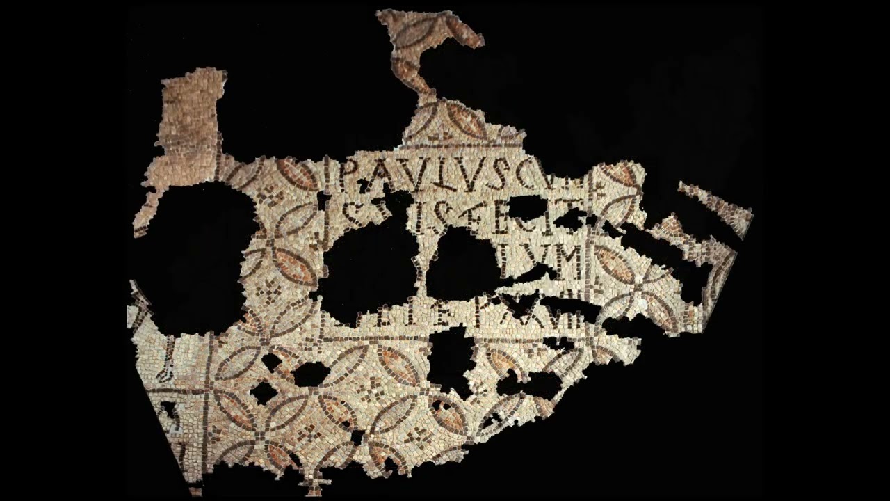 MOSAICI CHIESA PALEOCRISTIANA