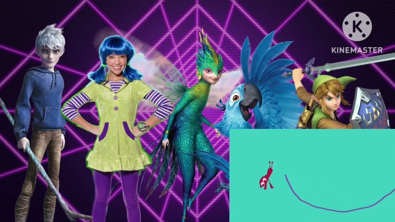 Jack Frost Bean and Toothiana react to Dipdap: Egg Featuring Blu and Link