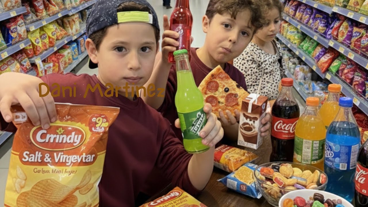 تحدي الأكل مين ربح 