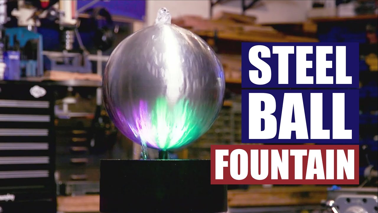 Creative Steel Ball Fountain