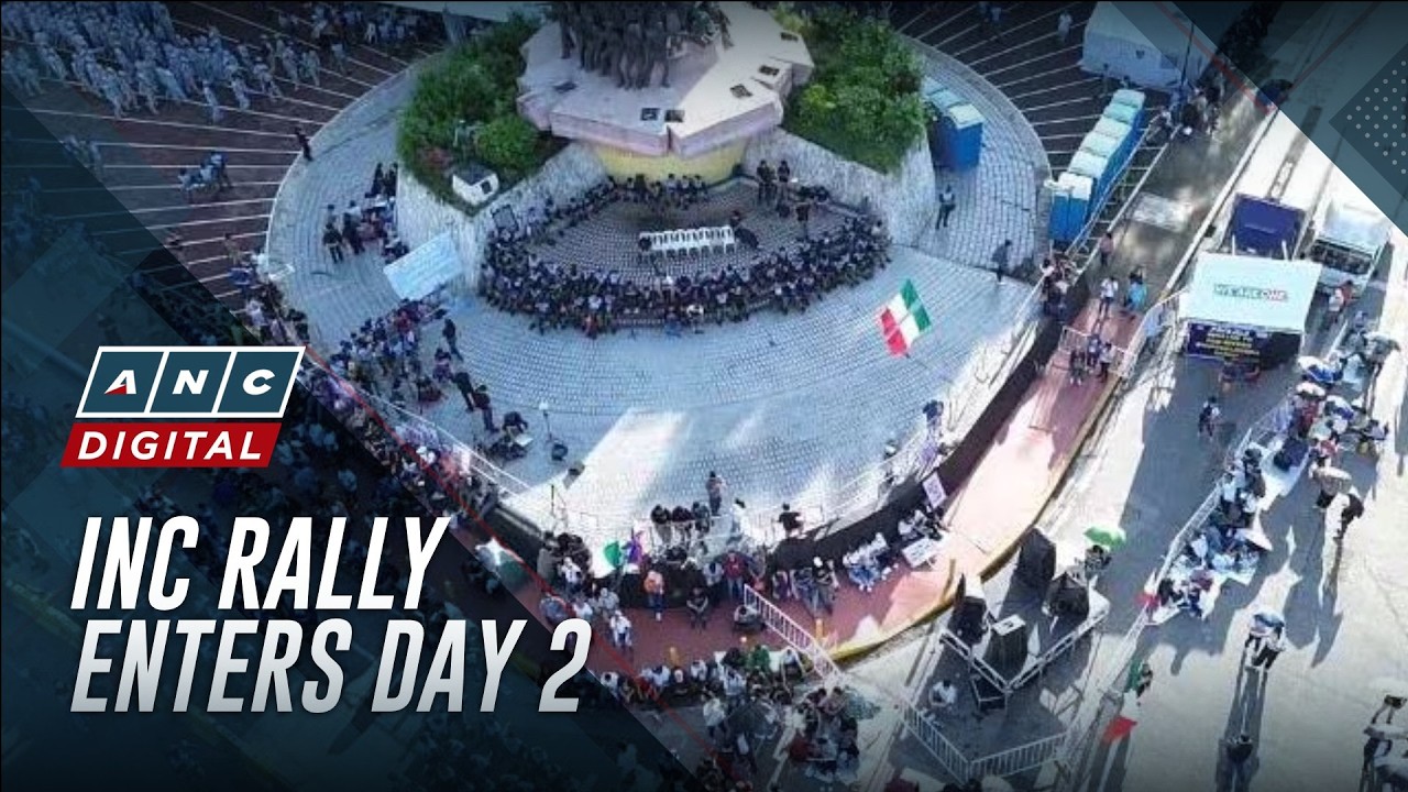 Thousands gather for Day 2 of INC rally on EDSA | ANC