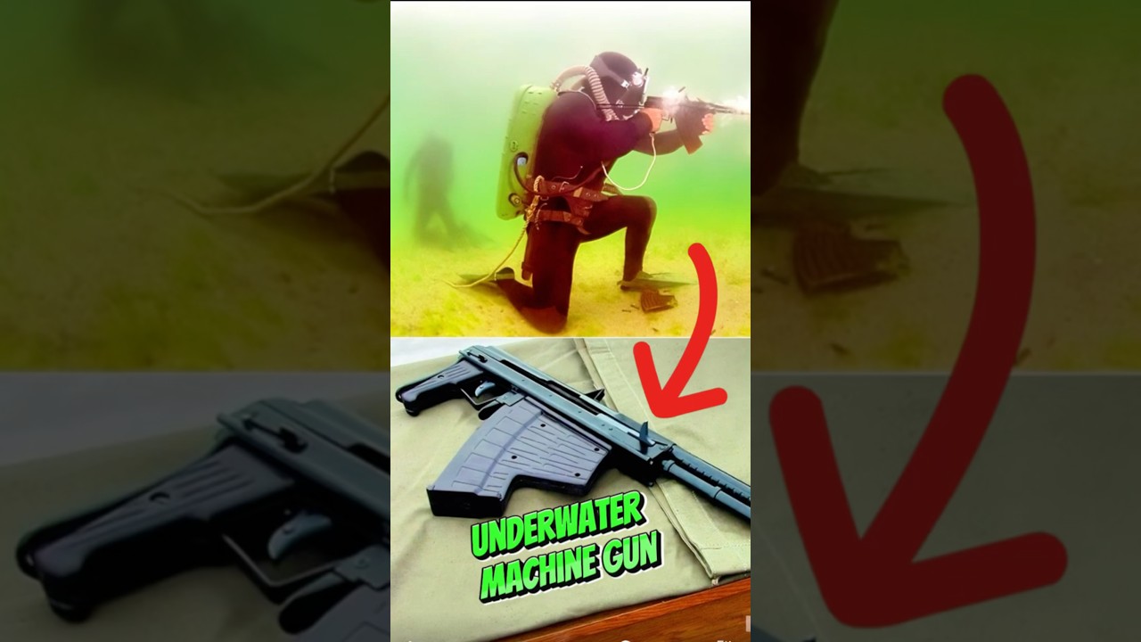 APS-underwater (rifle) machine gun #facts #history #divers #military #army