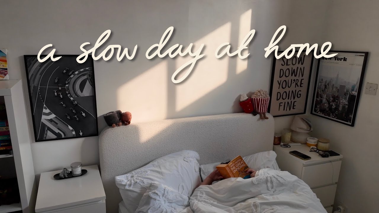a slow day at home