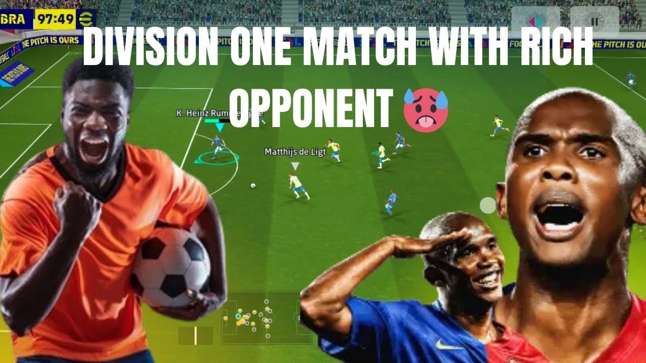 DIVISION ONE MATCH🥵 WITH RICHEST OPPONENT🤑 എല്ലാം പോയി 🥹