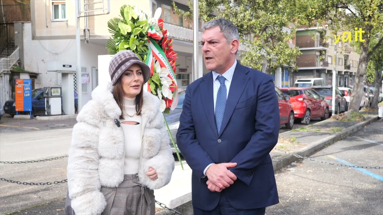 La cerimonia Giorno del Ricordo a Tivoli
