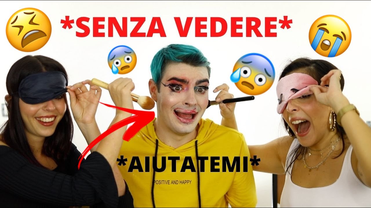 LE MIE AMICHE MI TRUCCANO BENDATE *DISAGIO* || NIKOOOLASH