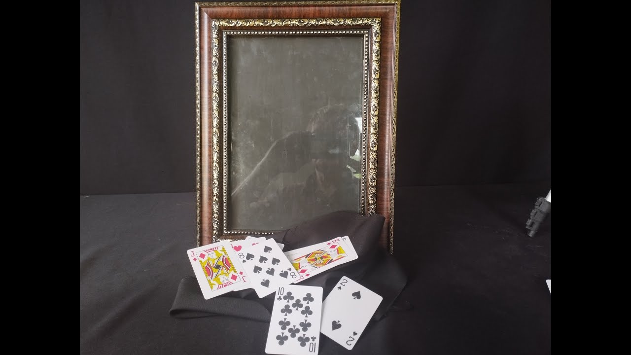 Picture frame magic trick revealed & how to make.