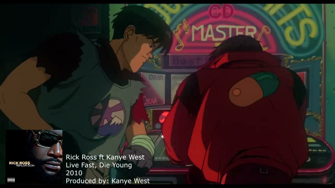 Sampled by Kanye West: Rick Ross ft Kanye West - Live Fast, Die Young (25)