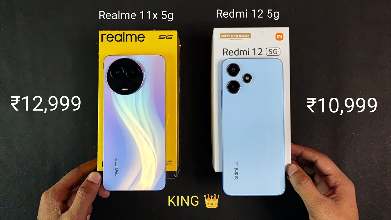 Redmi 12 5G vs Realme 11x 5G Full Comparison | Camera, Display, Performance, Battery, Best 5g phone