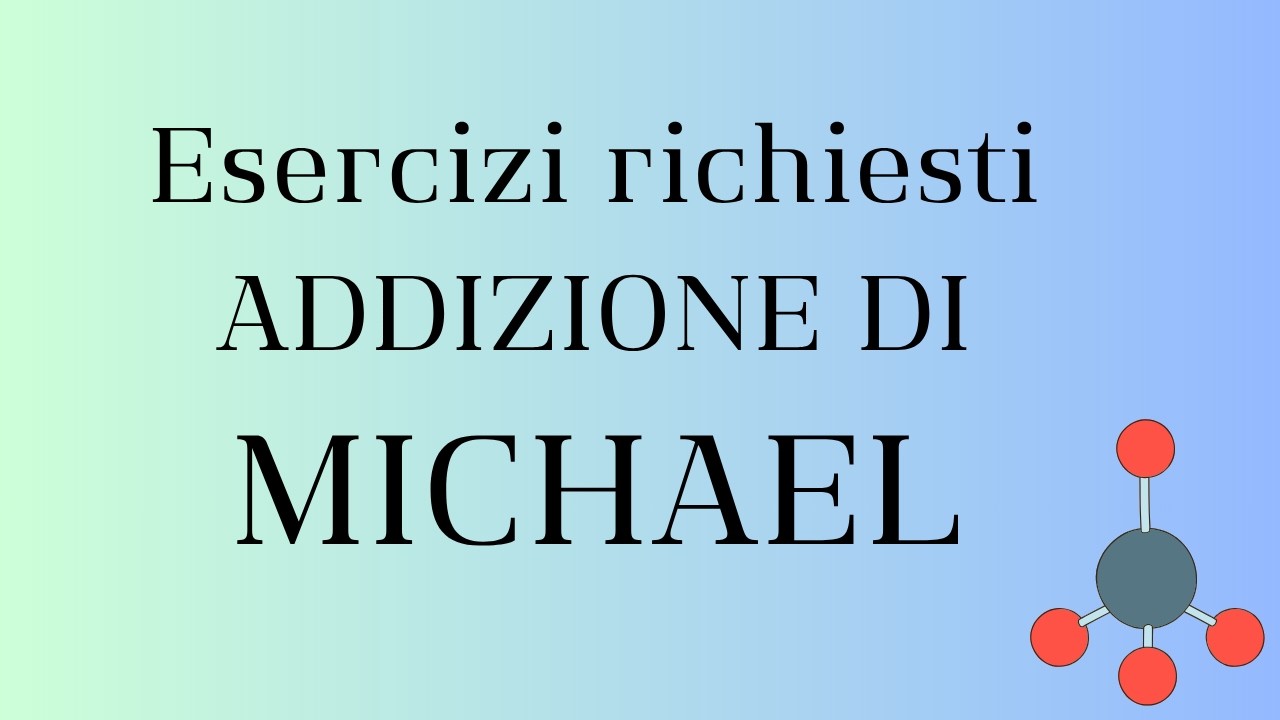 Addizione di Michael (sintesi composti 1,5-dicarbonilici)
