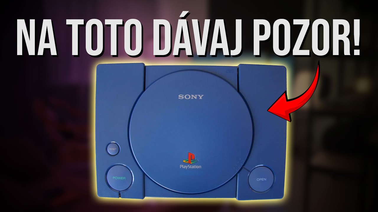 Na čo si dávať pozor pri kúpe legendárnej PS1?