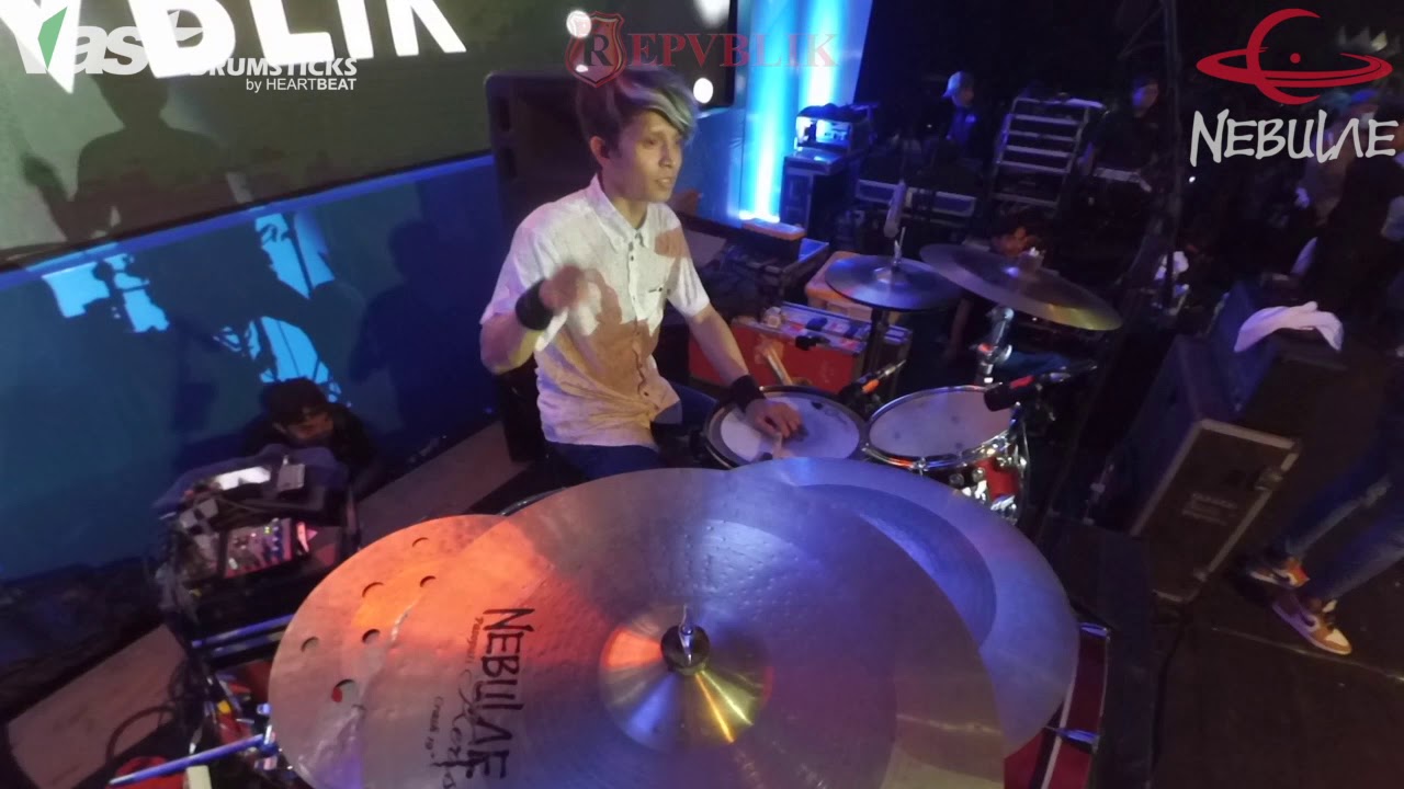 Repvblik - Sayang Sampai Mati Live at Konawe | Drum Cam