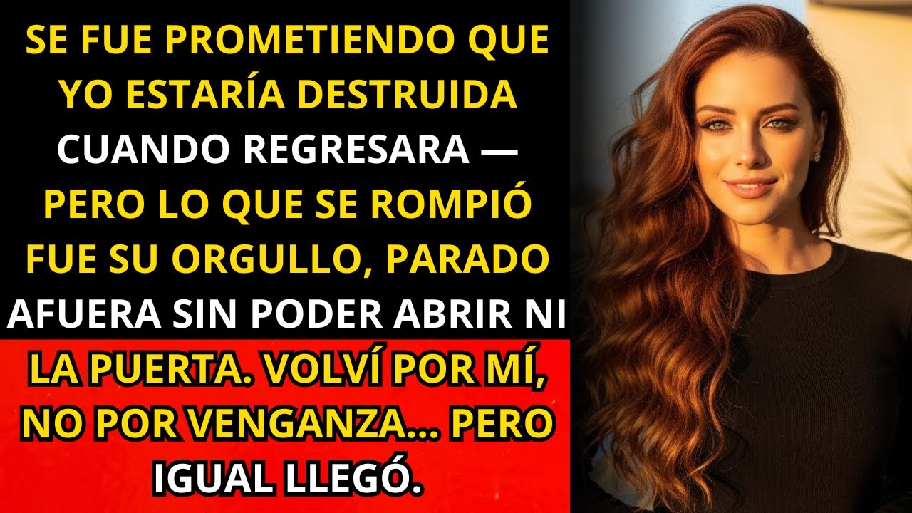 “Cuando regrese, vas a estar acabada”, me prometió mi esposo — volvió y ni siquiera pudo entrar
