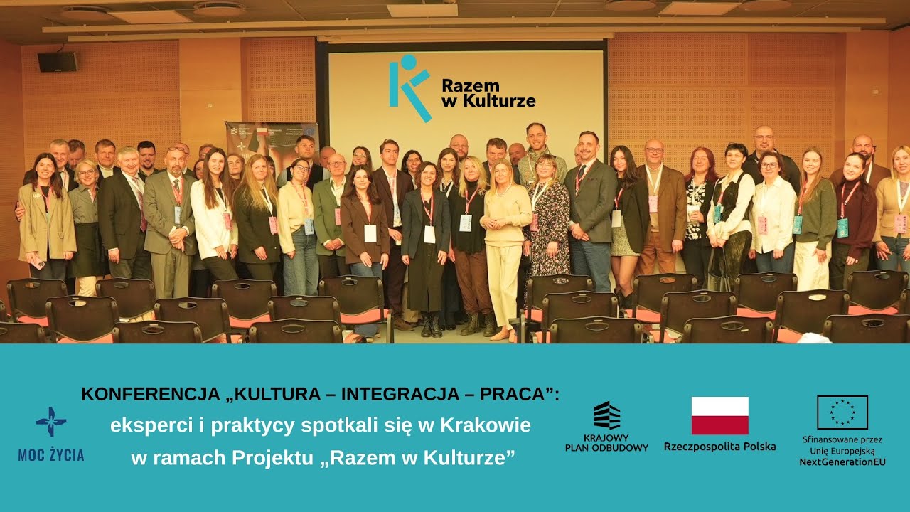 Konferencja: eksperci i praktycy spotkali się w Krakowie w ramach Projektu „Razem w Kulturze”