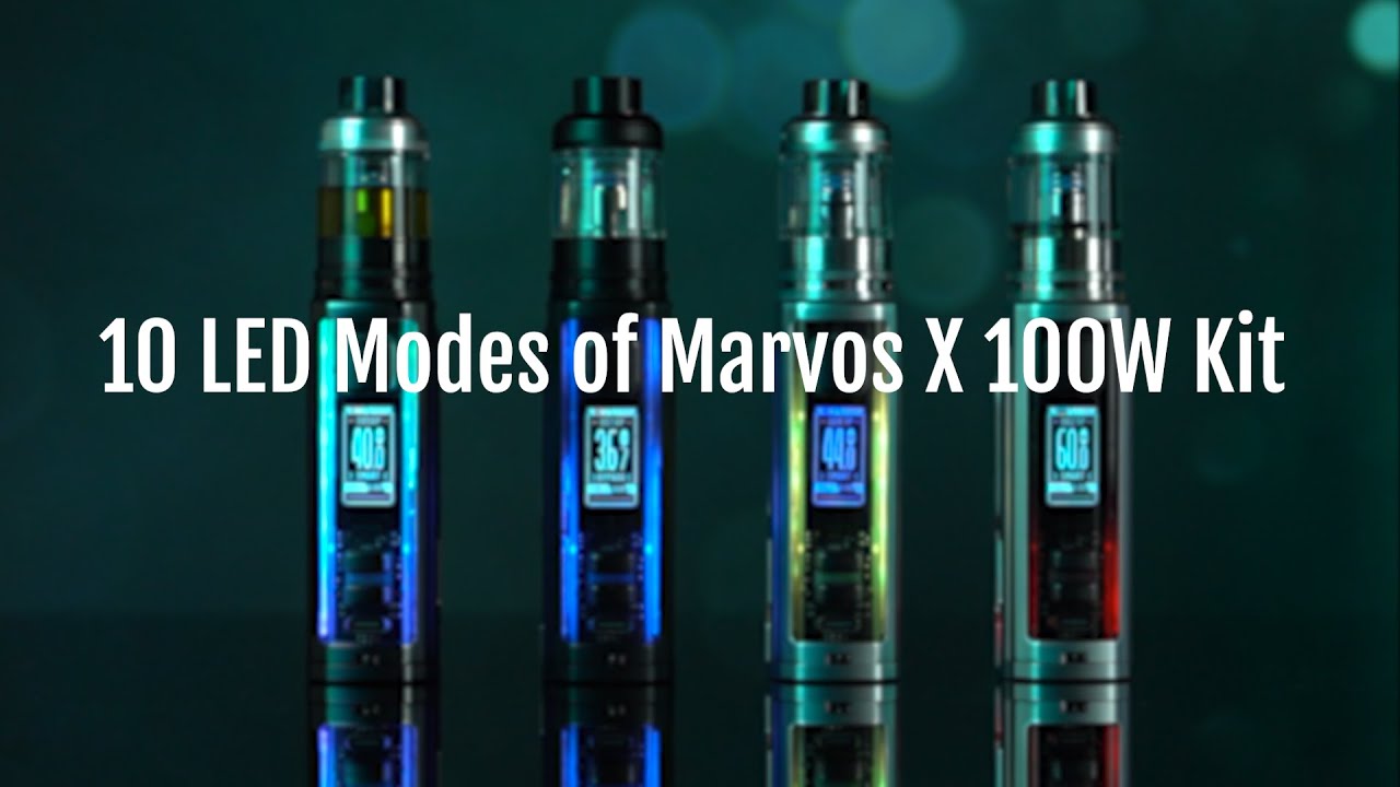 Freemax | 10 LED Modes of Marvos X 100W Kit