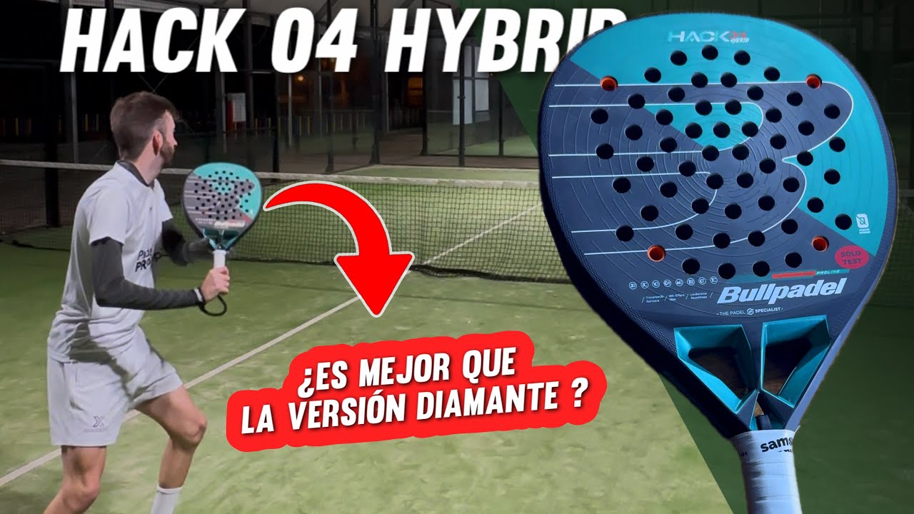 BULLPADEL HACK 04 HYBRID // Review y sensaciones - Dani13