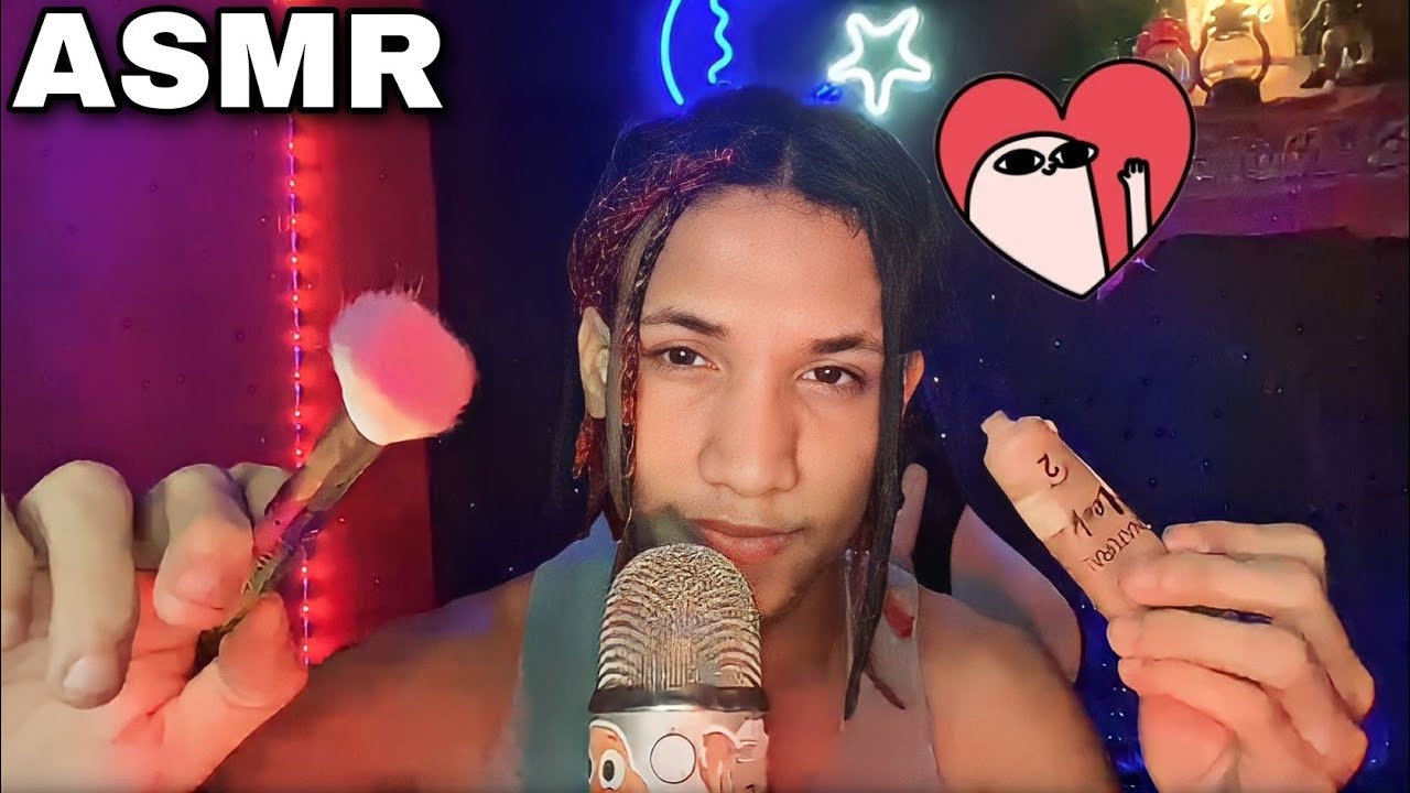 ASMR NAMORADO TE MAQUIANDO