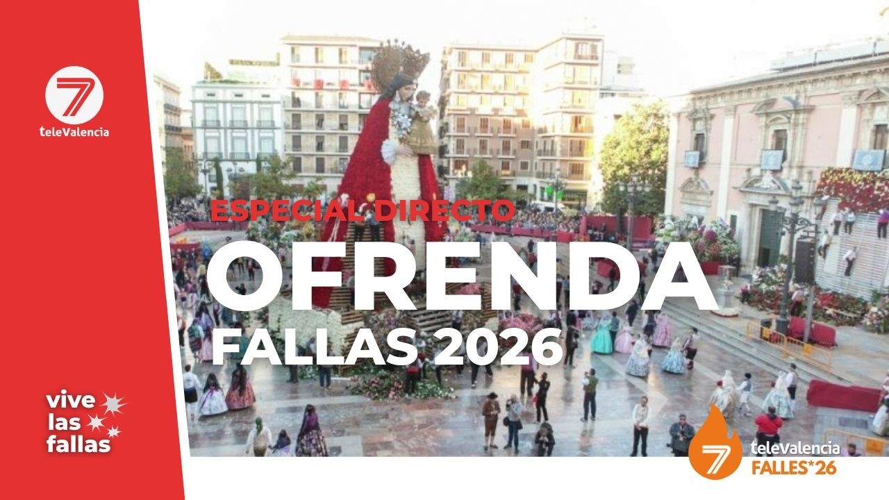 🔴 DIRECTO | Ofrenda a la Virgen de los Desamparados 17 de marzo