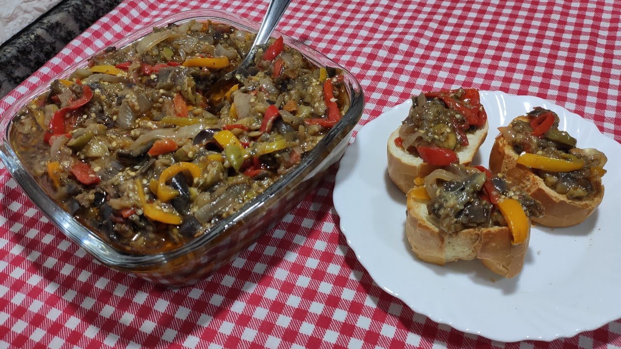 Antepasto de Berinjela pronto em 3 minutos 😱Economize seu Gás!